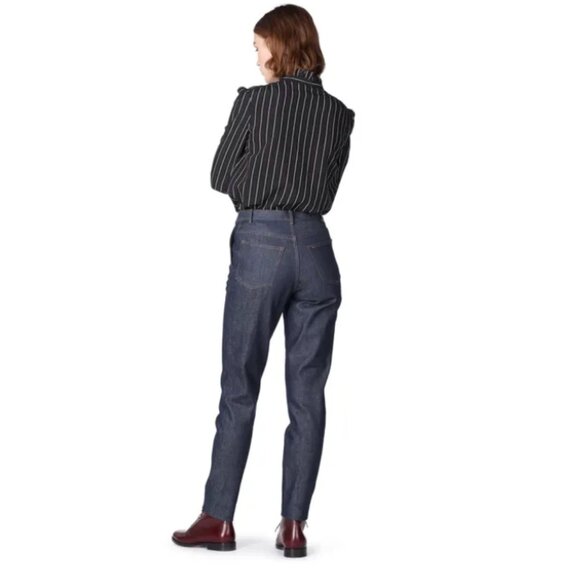 A.P.C.  St Germain Striped Blouse | Navy blue - Picture 8 of 8